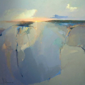 Oil by Peter Wileman. Westcliffe Gallery, Sheringham